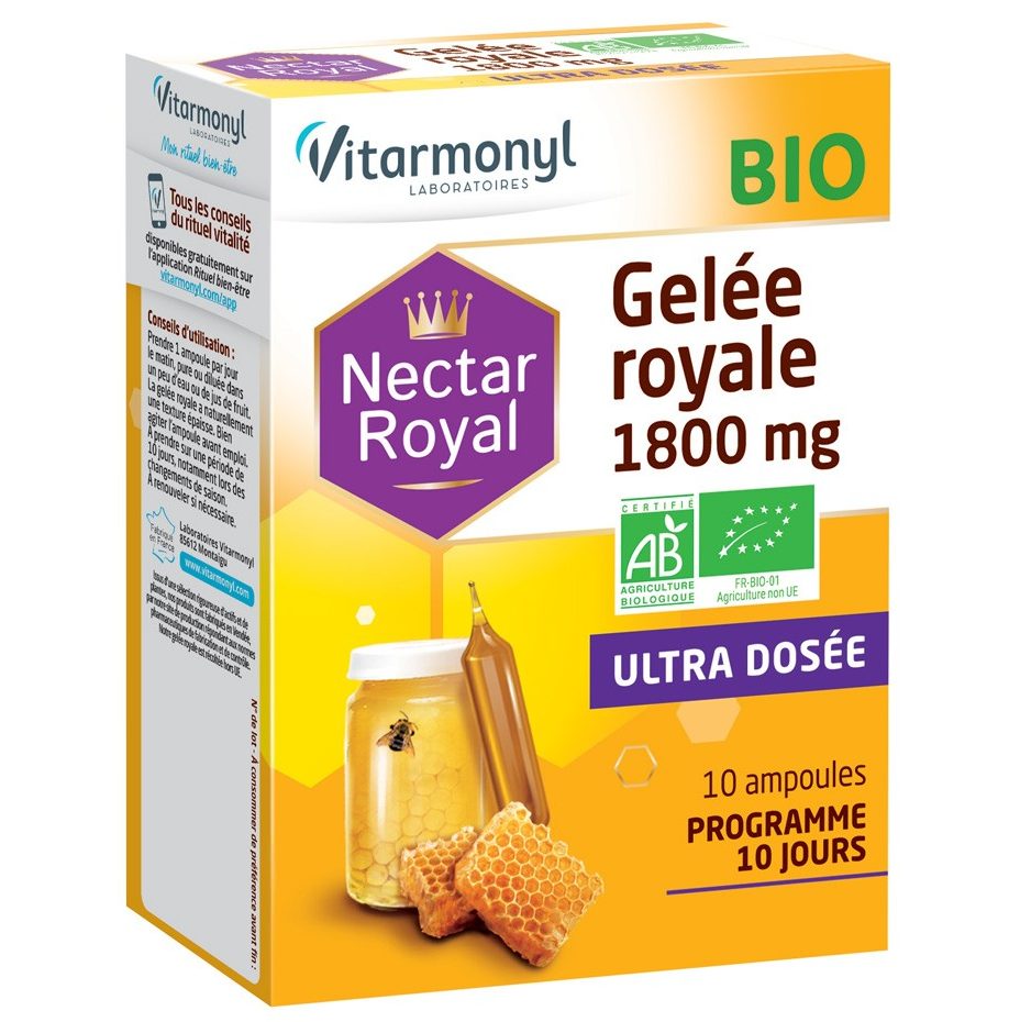 Gelée royale BIO 1800 mg Gelée royale BIO 1800 mg