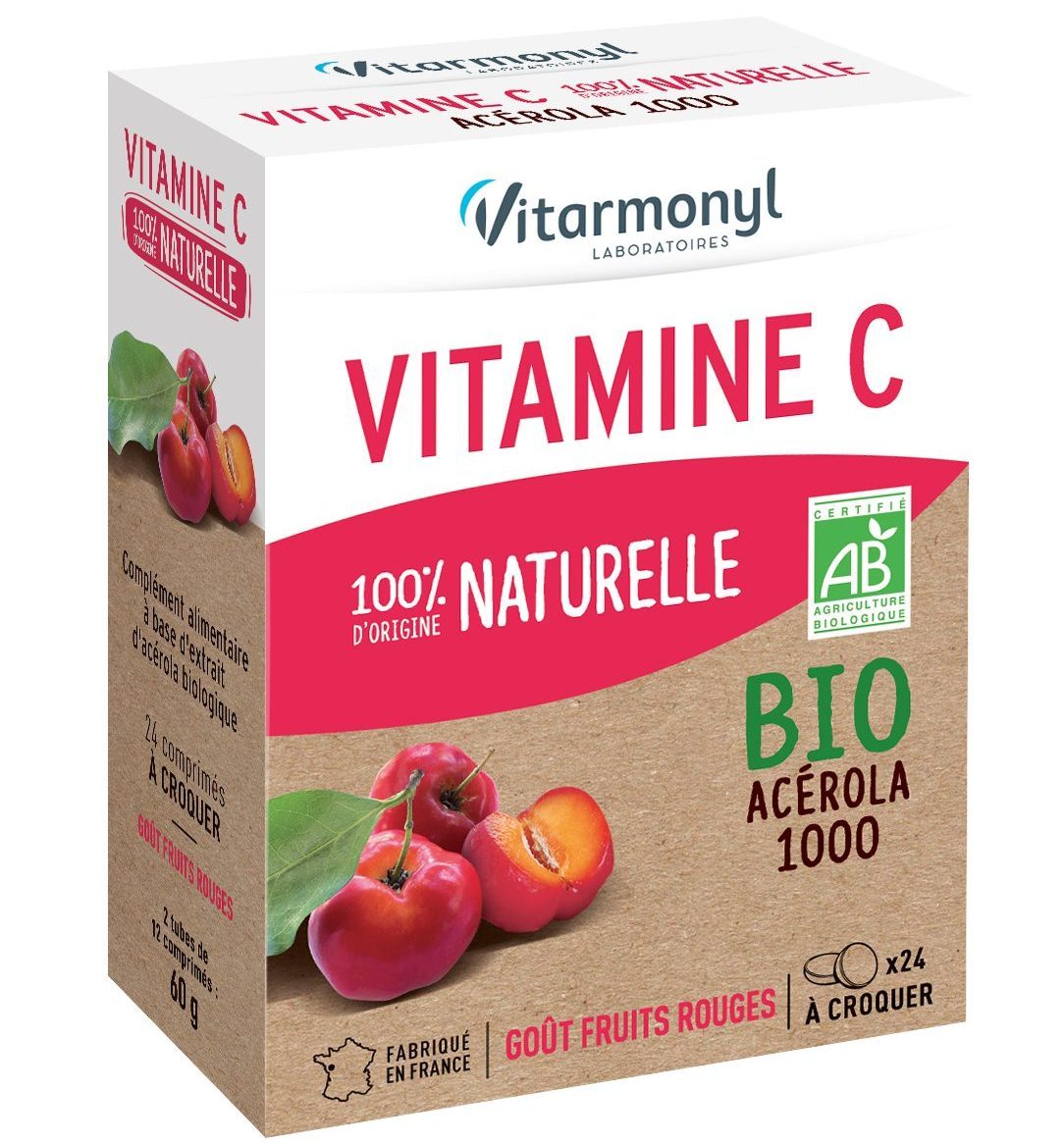Vitamine C 100% d'origine naturelle BIO Vitamine C 100% d'origine naturelle BIO