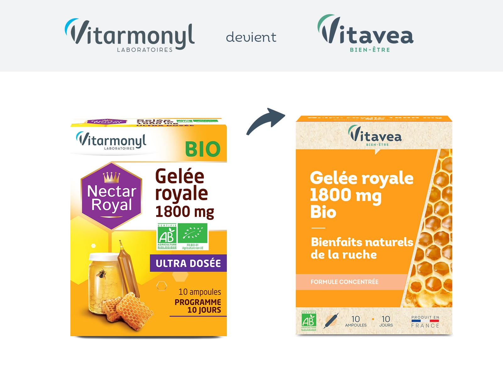 Image Gelée royale BIO 1800 mg