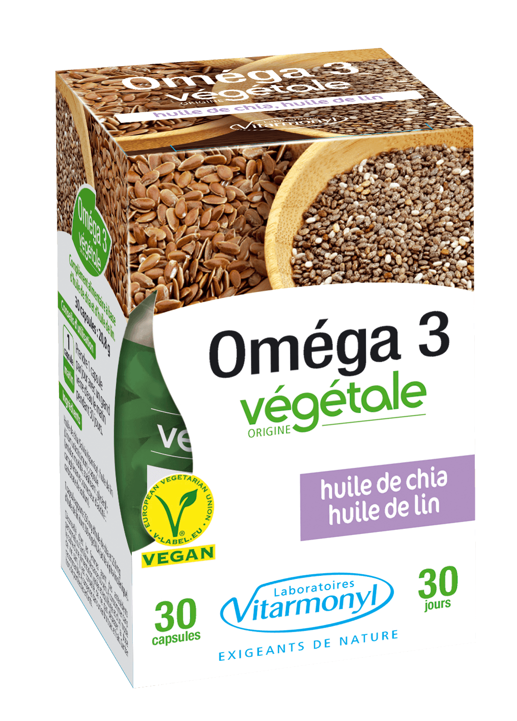 Oméga 3 végétal Oméga 3 végétal